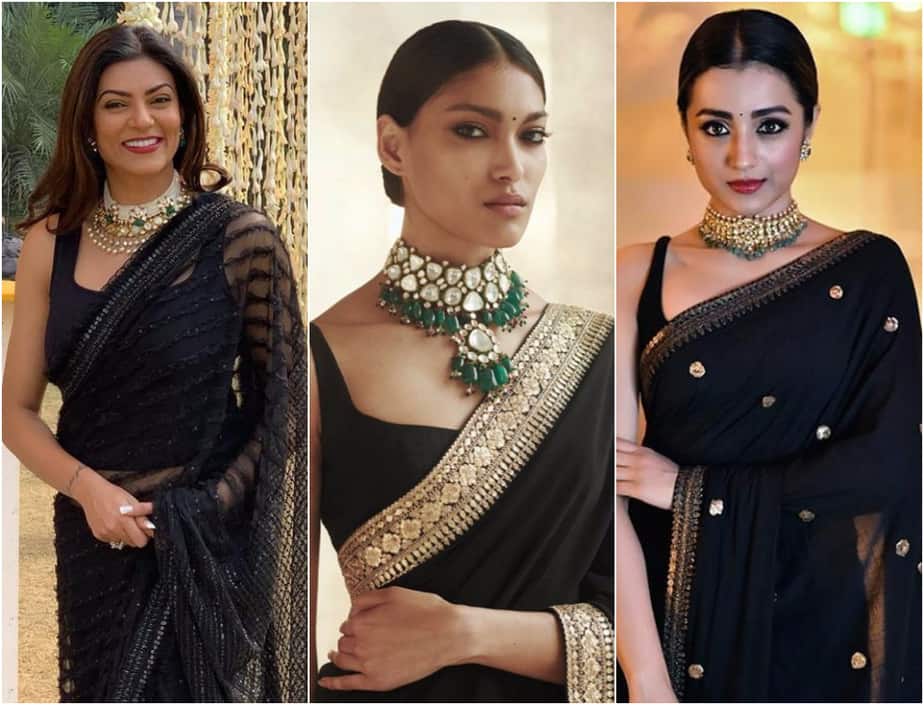 Green or Black: Saree is the Best